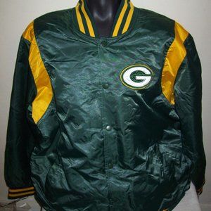 GREEN BAY PACKERS STARTER Snap Down Jacket 3X